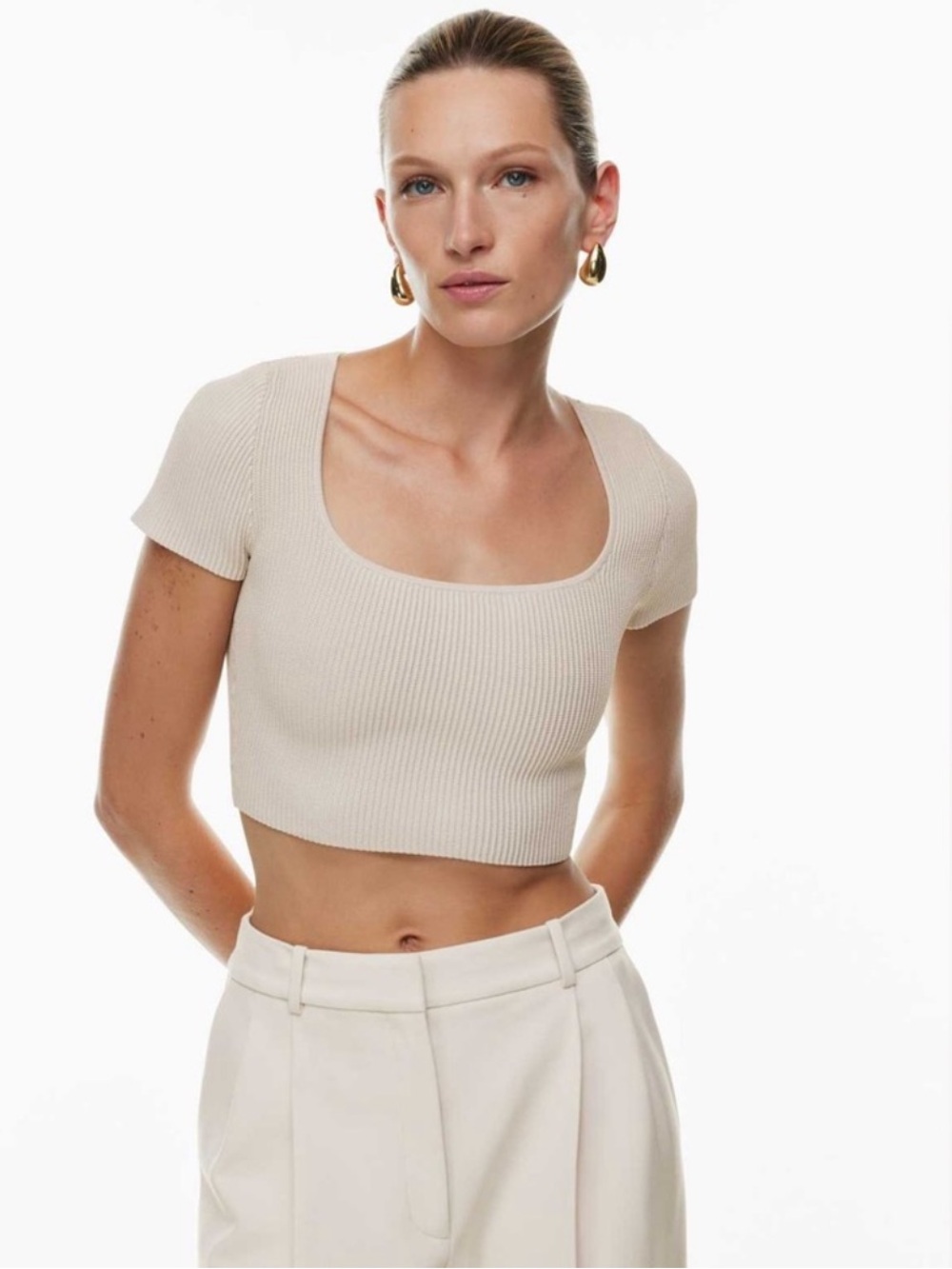 Aritzia Babaton Top - Cream XS